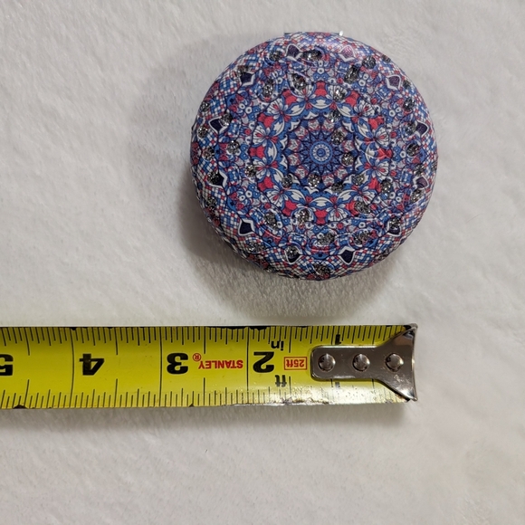 Gorgeous Travel Compact Mirror, Colorful Pattern Decorative, Original From Dubai - Picture 5 of 6